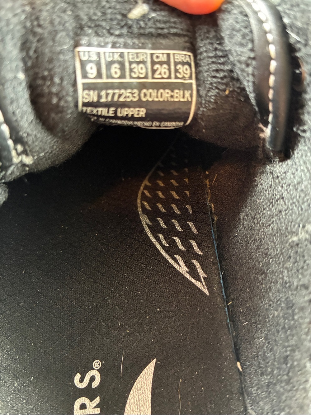 Skechers Street™ Arch Fit® Arcade -black canvas mule sneakers Sz 9 EUC - Picture 7 of 8